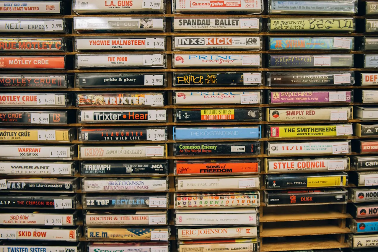 How many of these cassette tapes did you have in your own collection?